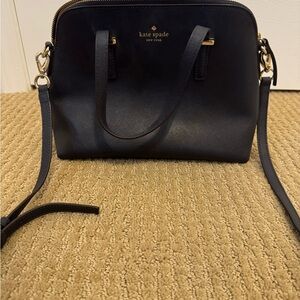 Kate Spade navy Crossbody Bag with Gold Hardware